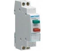 Hager Bouton poussoir SVN391 16 A 250 V 1 Na + 1nc