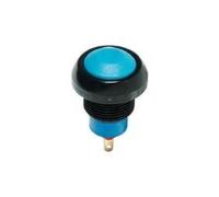 Bouton-poussoir à rappel IP67 - Bleu