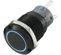 Bouton-poussoir antivandalisme TRU COMPONENTS LAS1-AGQ-11E/B 702182 250 V/AC 5 A 1 x Off/(On) IP67 à rappel 1 pc(s)