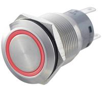 Bouton-poussoir antivandalisme TRU COMPONENTS LAS1-AGQ-11E, RD 701308 250 V/AC 5 A 1 x On/(On) IP67 à rappel 1 pc(s)