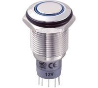 Bouton-poussoir antivandalisme TRU COMPONENTS LAS2GQF-11E/B/12V/S/P 701895 250 V/AC 3 A 1 x On/(On) à rappel 1 pc(s)