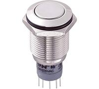 Bouton-poussoir antivandalisme TRU COMPONENTS LAS2GQF-22/N/P 701931 250 V/AC 3 A 2 x On/(On) à rappel 1 pc(s)