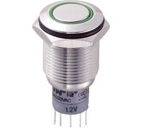 Bouton-poussoir antivandalisme TRU COMPONENTS LAS2GQF-22E/G/12V/S/P 701833 250 V/AC 3 A 2 x On/(On) à rappel 1 pc(s)