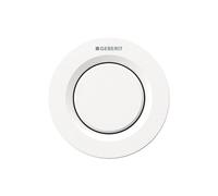 Geberit Déclenchement à distance type 01 pneumatique pour rinçage simple touche Blanc alpin