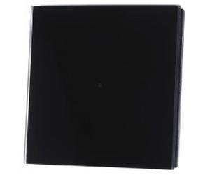 Bouton-poussoir capteur 1x verre noir - Capteur tactile KNX 2 fois 75161092 | Berker | 75161092 | Détecteur de proximité