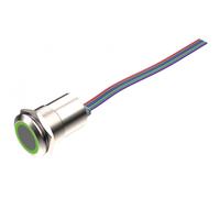 Bouton poussoir capteur infrarouge voyant blanc/vert D19 Sewosy PB19IR