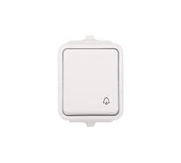 Bouton poussoir Cedar IP44 Sonnette 10A WNt-101C WNT101C01 Schneider Electric 5904093006664
