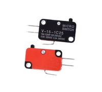 Bouton Poussoir Cherry Spdt 1 No 1 Nc Micro Interrupteur 2018, 250v, 16a, Pour Porte De Four À Micro-Ondes, 5 Pièces/Lot, Nouveauté V-15-1c25