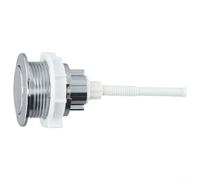 Bouton poussoir de chasse d'eau de rechange pour réparation de réservoir d'eau - Actionneur de réservoir en ABS durable - Trou de couvercle de réservoir de 10,4 cm
