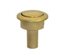 Bouton poussoir de chasse d'eau doré de remplacement pour trous de 38 mm-44 | Améliorez votre salle de bain avec un élégant bouton de chasse d'eau doré qui s'adapte aux trous de réservoir standard de 38