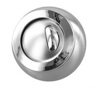 Bouton poussoir double chasse d'eau pour chasse d'eau Twyford Vitra - pour siamp 32500007 compatible mécanisme de chasse d'eau actionné par câble Argenté