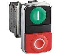 Bouton-poussoir double Schneider Electric XB4BL73415