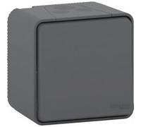 Schneider Electric Bouton poussoir en saillie Mureva Styl MUR35026 IP55 250 V Anthracite