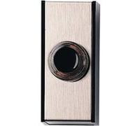 Bouton poussoir GEM - Filaire - Rectangulaire - Chromé G