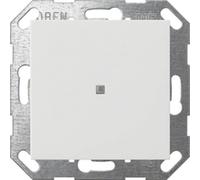 Bouton-poussoir Gira KNX à bascule 1f Système 55 blanc pur brillant, 1 pièce.