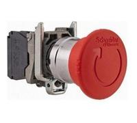 Bouton-poussoir Harmony XB4 - Arrêt d'Urgence - 1F + 1O - Ø40 - P-T