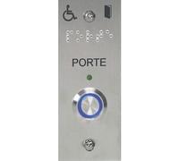 Bouton poussoir inox - marquage en braille EFF EFF