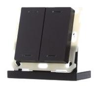 Bouton-poussoir KNX Lite 55, 2 boutons, RGBW, neutre, avec capteur de température, noir mat BE-TA... | MDT | BE-TAL55T206.01 | Détecteur de proximité
