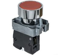 Bouton poussoir LA188 22 mm en alliage de zinc avec témoin lumineux IP40 | Alliage de zinc, -40 °C à 85 °C, opérations de 1 m, connexion à vis, IP40, usage industriel