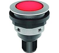 Bouton-poussoir lumineux Georg Schlegel M12, 1S, lumineux et personnalisable, rond, connecteur SHORTRON connect M12 - 1 pièce