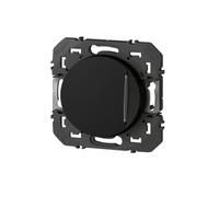 bouton poussoir - lumineux - noir - legrand dooxie 600216