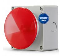 Bouton-poussoir manuel grossier Bouton-poussoir Interrupteur à pédale Bouton coup de poing Arrêt d'urgence Buzzer ouvre-porte 1NO+1NC Ouverture positive Gris/rouge Fin du bouton Fonction IP65
