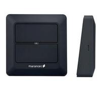 Marantec Digital 520 Émetteur mural 868 MHz 2 canaux pour motorisation de porte de garage Marantec Noir