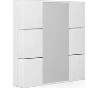 Bouton-poussoir MDT 55 6 fois, blanc pur mat, 1 pièce.