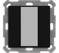 Bouton-poussoir MDT KNX, 55 mm, 4 voies, noir mat, 1 pièce