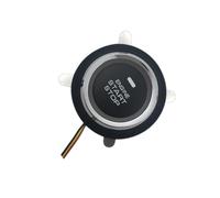 Bouton-poussoir Moteur LED de Démarrage pour Voiture de Course | Panneau D'allumage Rouge Noir, Plastique Métal, Protection Surintensité et Court-circuit, Usage Racing