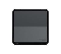 Mureva Styl - Bouton poussoir - saillie - IP55 - IK08 - connexion auto - gris - SCHNEIDER ELECTRIC - MUR35026