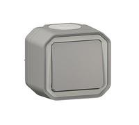 Legrand Poussoir Plexo 069720L NO étanche 10 A IP55 IK08 saillie gris