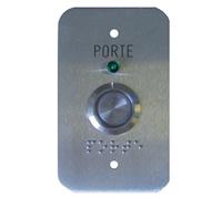 bouton poussoir - no/nf - 60 x 100 - lumineux - handi - urmet ba/of/lh
