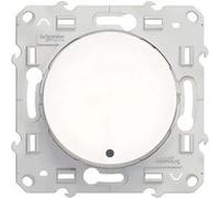 Bouton-poussoir ODACE avec LED lumineux bleu 10A - SCHNEIDER ELECTRIC - S520276 Bleu G