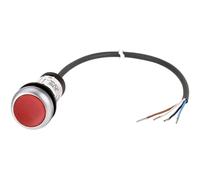 Bouton-poussoir plat Eaton C22-DL-R-K01-24-P62 185587 rouge 1 pc(s)