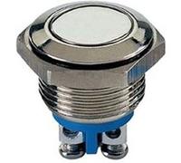 Bouton poussoir plat en acier inoxydable spst 1no