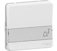 Mureva Styl - Bouton poussoir porte-etiquette - composable - IP55 - IK08 - blanc - SCHNEIDER ELECTRIC - MUR39129
