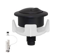 Bouton poussoir pour toilettes, remplacement haute performance, chasse d'eau facile à installer avec deux options de chasse d'eau, pièces de réservoir pour l'entretien, la réparation de