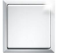 Bouton-poussoir radio ELTAKO, blanc brillant, sans pile ni câble, avec bascule et double bascule, 1 pièce.