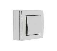 - Bouton poussoir saillie gris - Bel'Vue