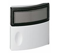 Bouton-poussoir Salsa 041647 24V pour carillon ou sonnette LEGRAND
