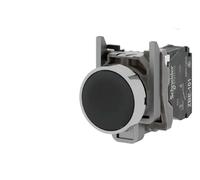Schneider Electric Bouton-poussoir Harmony XB4BA21 - actionneur plat 1F Ø22 noir