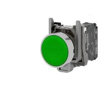 Schneider Electric Bouton-poussoir Harmony XB4 XB4BA31 Ø22 affleurant 1F vert à impulsion
