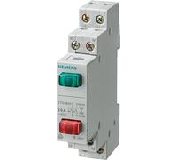 Bouton-poussoir Siemens, 1S+1S 20 A, 2 boutons rouge et vert, LED 230 V 5TE4840