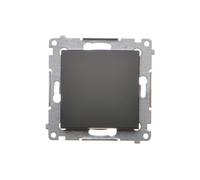 Bouton-poussoir simple NO sans pictogramme Simon 54 DP1A.01/49