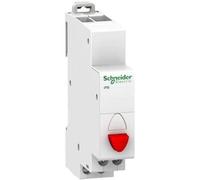 Bouton-poussoir simple rouge 1 NF 20A 230VCA - SCHNEIDER ELECTRIC - Acti9