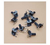 Bouton poussoir tactile 7 valeurs 70 pièces 6X6x4.3/5/6/7/8/9/10mm interrupteur tactile horizontal Kit d'interrupteur à bouton poussoir tactile ensembles Micro interrupteur avec interrupteur tactile