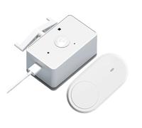 Bouton poussoir télécommandé, sans câblage, contrôle automatique de la pression pour la maison, bouton-poussoir sans fil, pour garages, , dortoirs, lieux de travail, interrupteur lumineux