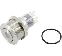 Bouton-poussoir TRU COMPONENTS TC-GQ22-A-22D/B/12V/S203 1602495 250 V 5 A 2 x Off/(On) IP65 à rappel 1 pc(s)