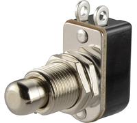 Bouton-poussoir TRU COMPONENTS TC-R13-85A-05 1587726 250 V/AC 3 A 1 x Off/(On) à rappel 1 pc(s)